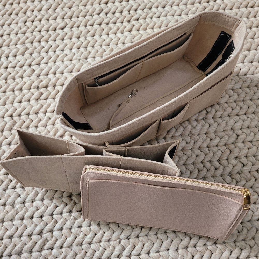 Purse organizer insert